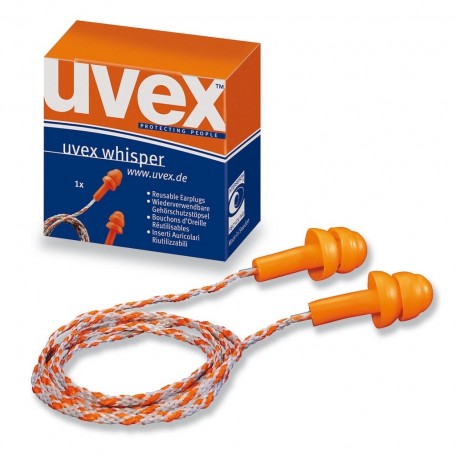Противошумные вкладыши UVEX Виспер со шнурком 2111.201